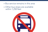 Bus Stop Discontinued Dec4 2