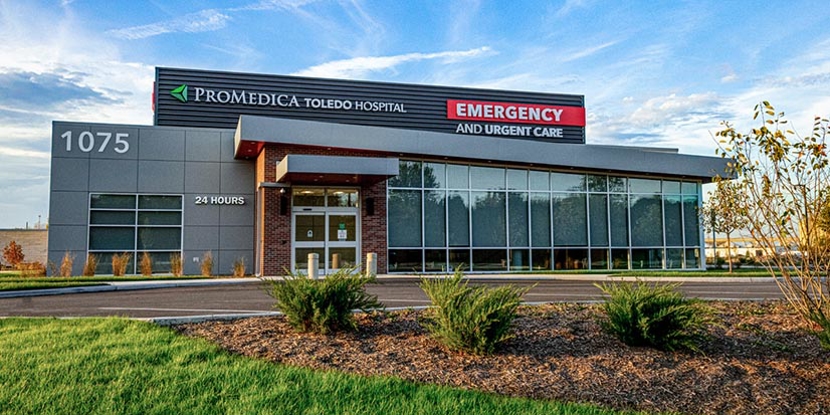 Image for the Point of Interest ProMedica Toledo Hospital Emergency and Urgent Care
