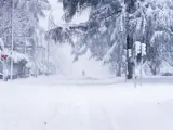 Snowy road
